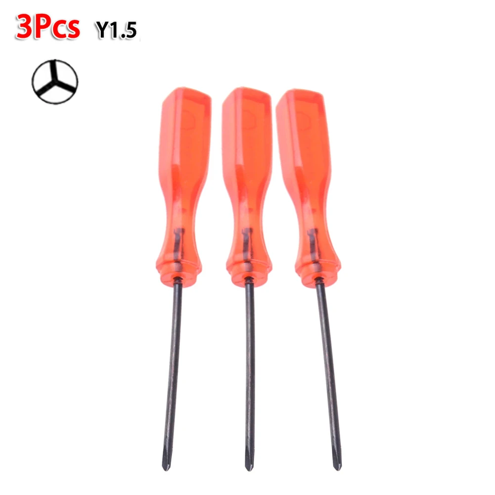 

Quality Tri-Wing Screwdriver Screwdriver Metal Portable Precision Repair Tool Y-Tip 3Pcs For Wii GBA DS Lite NDSL