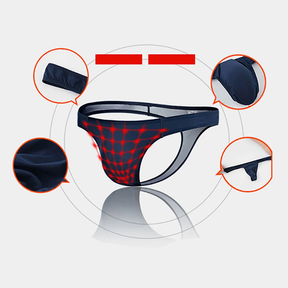 Men's Sexy Briefs T-back Solid Color Underwear U Convex Large Bag Men's Single Thong Breathable Bodycon Triangle Short Trunks
Men's Sexy Briefs T-back Solid Color Underwear U Convex Large Bag Men's Single Thong Breathable Bodycon Triangle Short Trunks