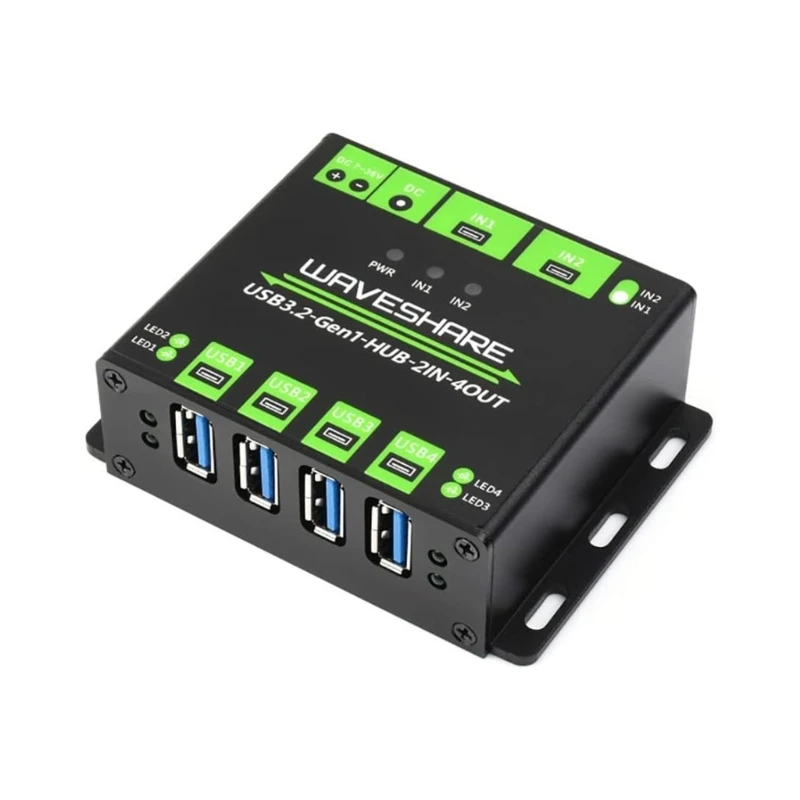 USB 3.2 Hub with Switchable Hosts Extend 4X USB Ports, Industrial Grade Chip Dropship
USB 3.2 Hub with Switchable Hosts Extend 4X USB Ports, Industrial Grade Chip Dropship