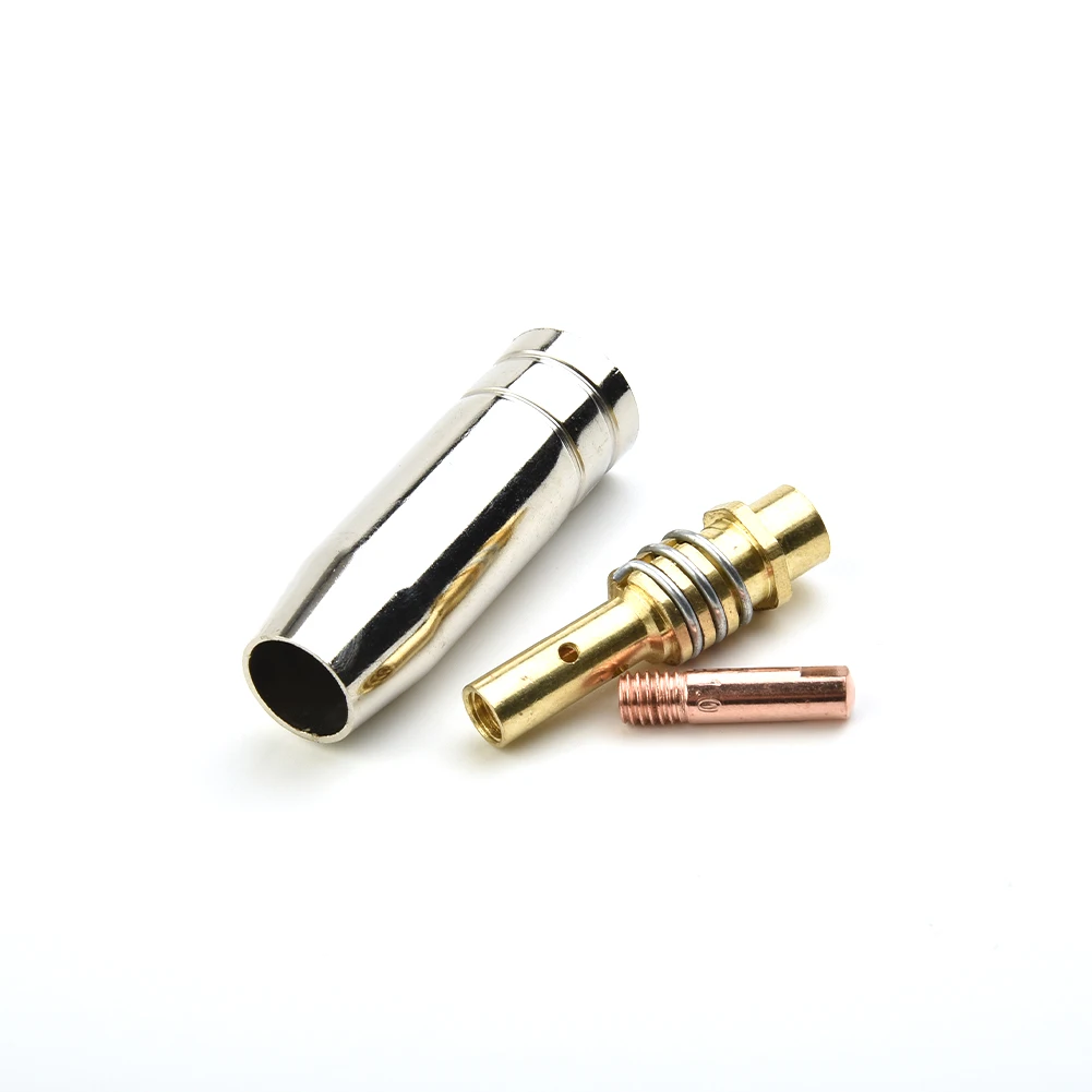 3pcs/set Welding Torch Consumables 15AK 1.0mm Contact Tip Holder Torch Nozzle Tip For MIG TIG Welder Welding Tools Accessories
3pcs/set Welding Torch Consumables 15AK 1.0mm Contact Tip Holder Torch Nozzle Tip For MIG TIG Welder Welding Tools Accessories