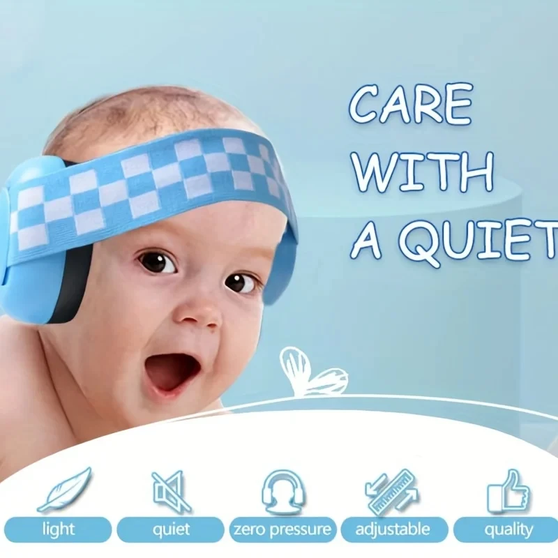 

Anti Noise Baby Headphones Children Sleep Ear Stretcher Baby Ears Protection Children Earmuffs Sleeping Earplugs Child Earmuff