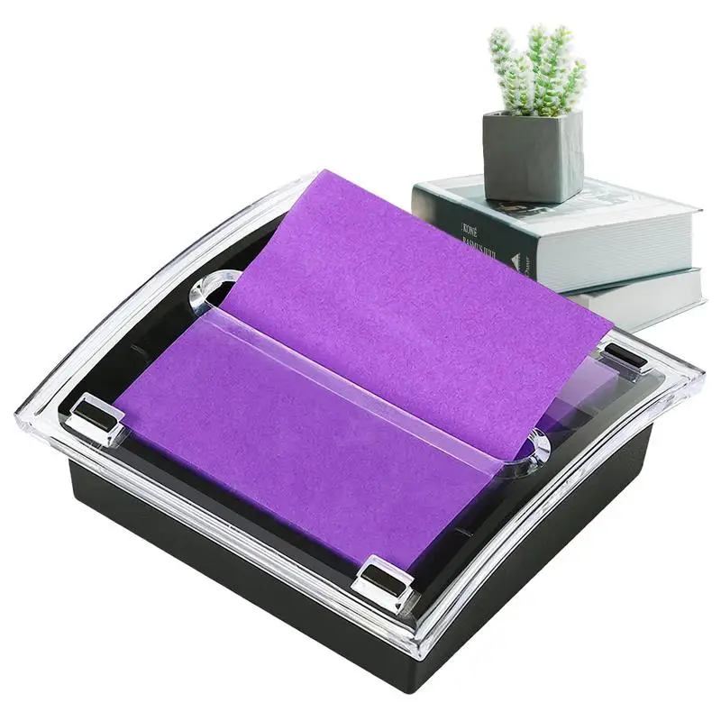 Sticky Note Holder For Desk Clear Color Acrylic Pop-up Notes Dispenser Note Holder Sticky Notes Organizer For Desk Supplies
Sticky Note Holder For Desk Clear Color Acrylic Pop-up Notes Dispenser Note Holder Sticky Notes Organizer For Desk Supplies