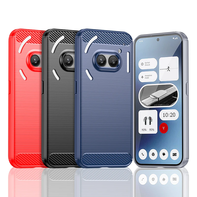 For Nothing Phone 2a Case Silicone Rubber Carbon Fiber Soft Protective TPU Cover Nothing Phone 2a Cover Nothing Phone 2A Case
For Nothing Phone 2a Case Silicone Rubber Carbon Fiber Soft Protective TPU Cover Nothing Phone 2a Cover Nothing Phone 2A Case