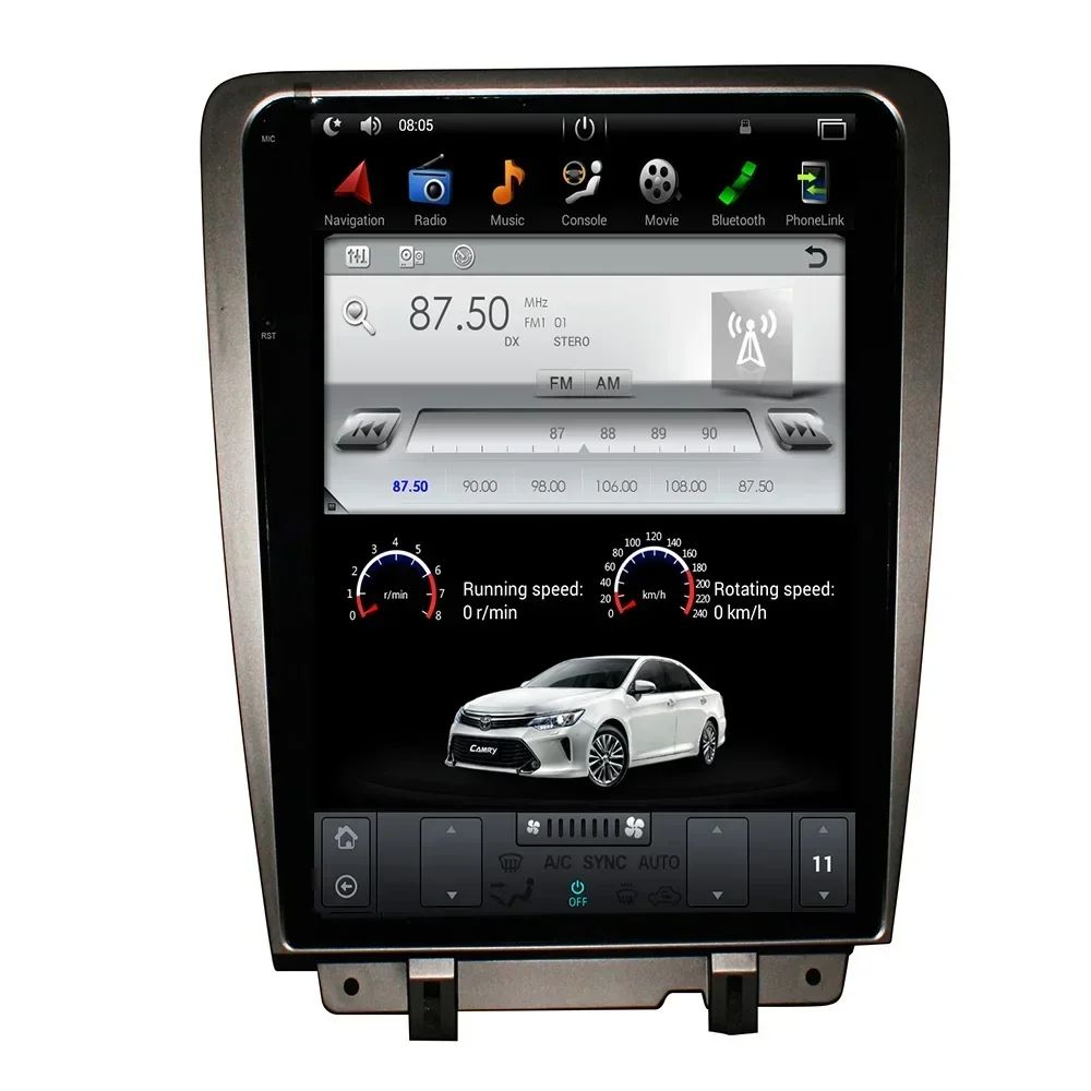12.3 Inch Car Radio For Ford Mustang 2009-2014 Tesla Screen Android Qualcomm GPS Navigation Carplay Stereo Multimedia Player
12.3 Inch Car Radio For Ford Mustang 2009-2014 Tesla Screen Android Qualcomm GPS Navigation Carplay Stereo Multimedia Player