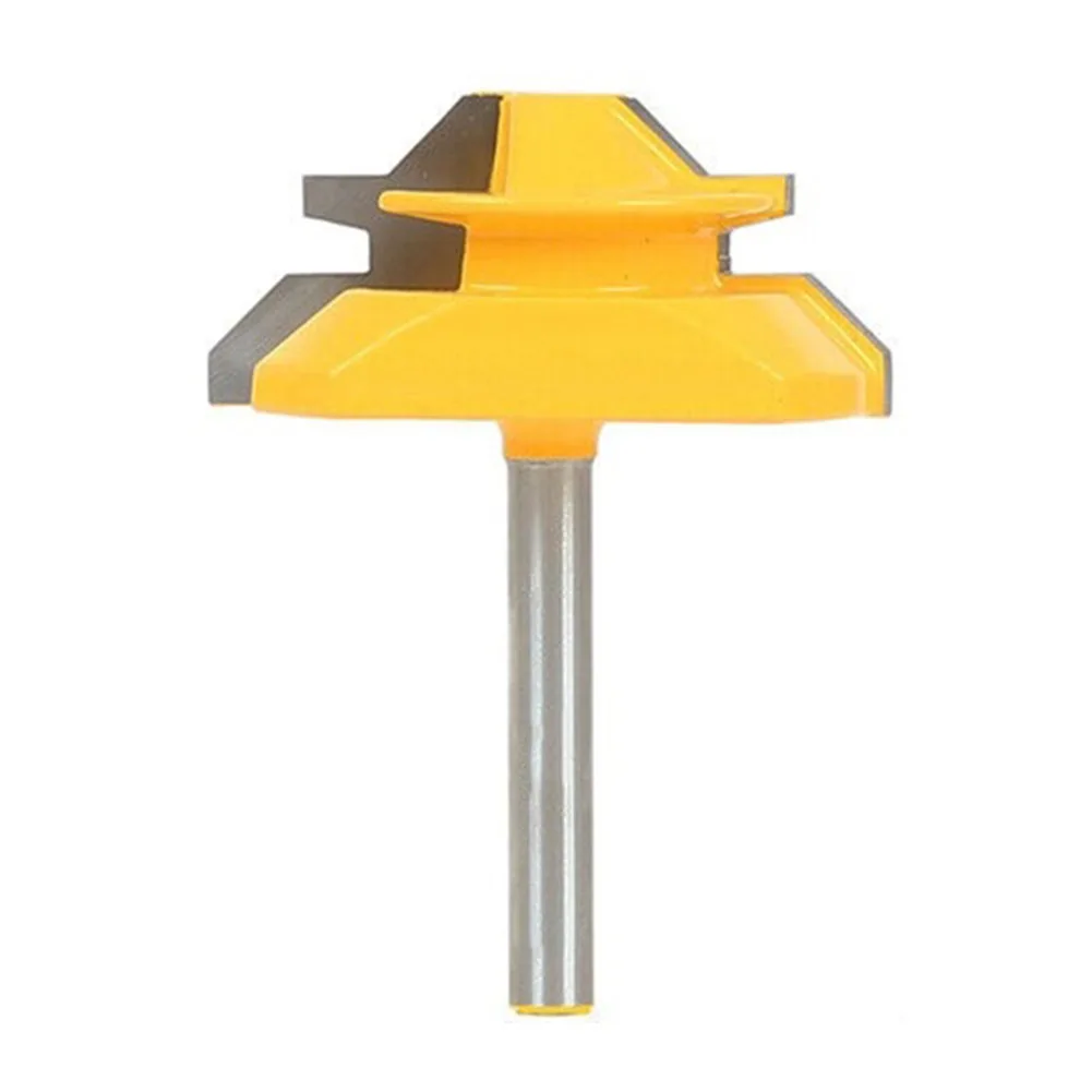1pcs 45 Degree Lock Miter Router Bit Tenon Milling Cutter Engraving Trimming Machine Router Bit Woodworking Tool
1pcs 45 Degree Lock Miter Router Bit Tenon Milling Cutter Engraving Trimming Machine Router Bit Woodworking Tool