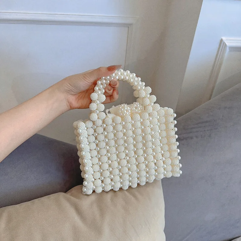 2023 New Women Handmade Shoulder Bags Mini Cutch Bags Pearls Evening Clutch Mini Party Dinner Purse Drop Shipping
2023 New Women Handmade Shoulder Bags Mini Cutch Bags Pearls Evening Clutch Mini Party Dinner Purse Drop Shipping