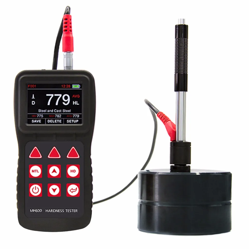 Mitech MH600 170~960HLD Chinese-English Portable 6 Impact Devices IP65 Metal Leeb Hardness Meter Metallic with Carrying Case
Mitech MH600 170~960HLD Chinese-English Portable 6 Impact Devices IP65 Metal Leeb Hardness Meter Metallic with Carrying Case