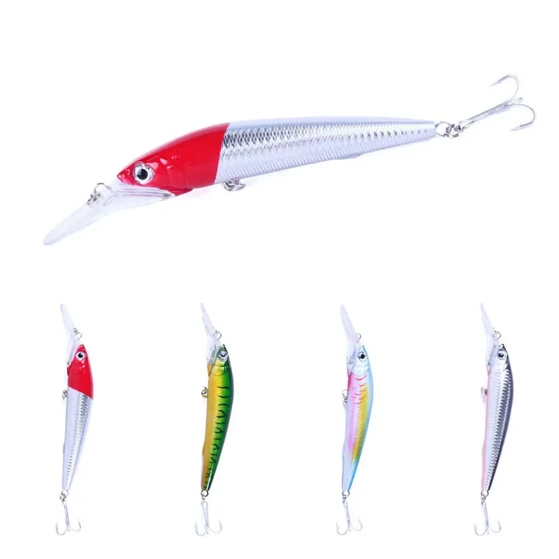 New Lua bait Deep diving Minnow bait bionic Fishing Ricano hard Essential for fishing Solid and durable
New Lua bait Deep diving Minnow bait bionic Fishing Ricano hard Essential for fishing Solid and durable