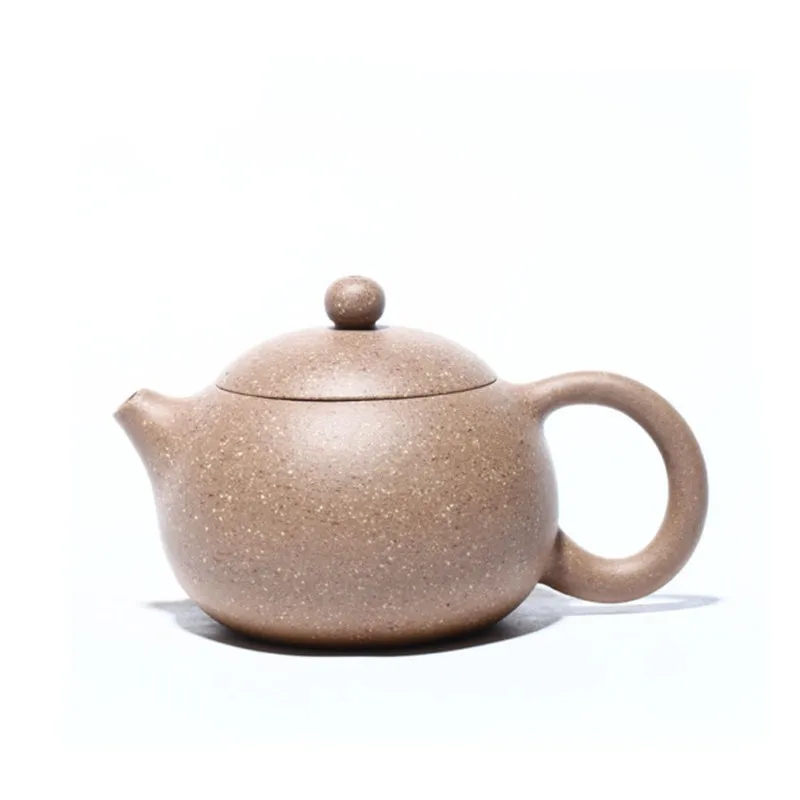 

210ml Raw Ore Section Mud Xishi Tea Pot Authentic Yixing Purple Clay Teapots Filter Beauty Zisha Kettle Home Tea Set Accessories