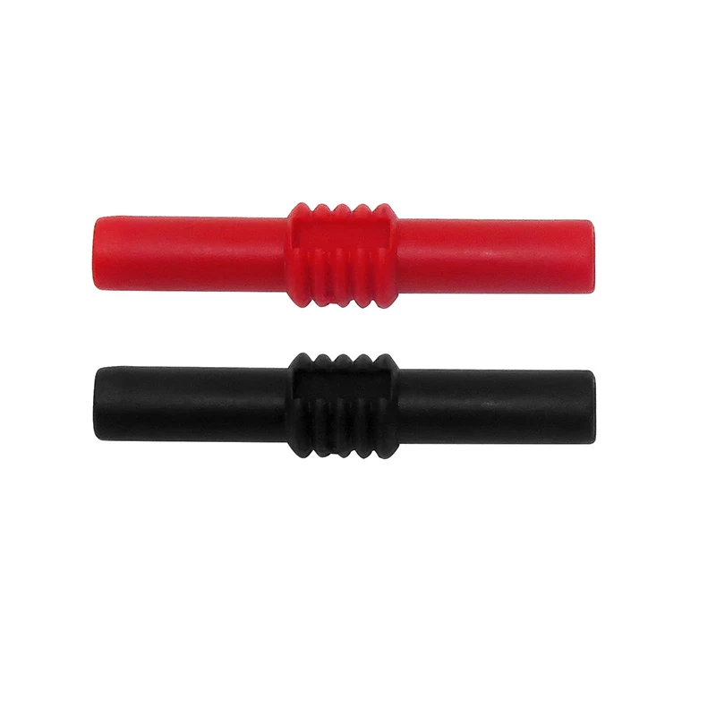 2pcs Insulated 4mm to 4mm Banana Plug Female Socket Coupler Connector Female Adapter Extension Insulated Black Red
2pcs Insulated 4mm to 4mm Banana Plug Female Socket Coupler Connector Female Adapter Extension Insulated Black Red