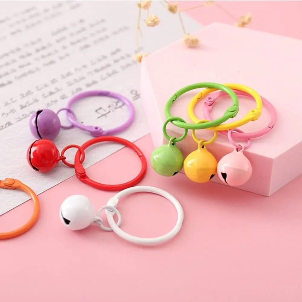 Cute Candy Colors Metal Bells DIY Handmade Jingle Bell Colorful Keychain Pendants Accessories for Decoration
Cute Candy Colors Metal Bells DIY Handmade Jingle Bell Colorful Keychain Pendants Accessories for Decoration