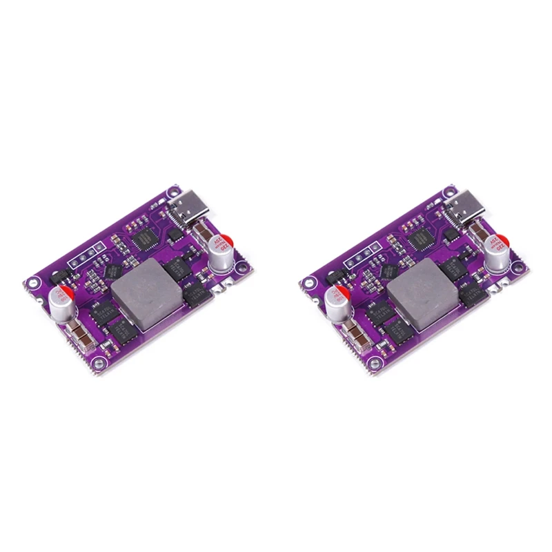 2X 120W Two-Way Pd Fast Charging Module 4S Charging Treasure Module Circuit Board High Power Pd Fast Charging Boost/Buck
2X 120W Two-Way Pd Fast Charging Module 4S Charging Treasure Module Circuit Board High Power Pd Fast Charging Boost/Buck