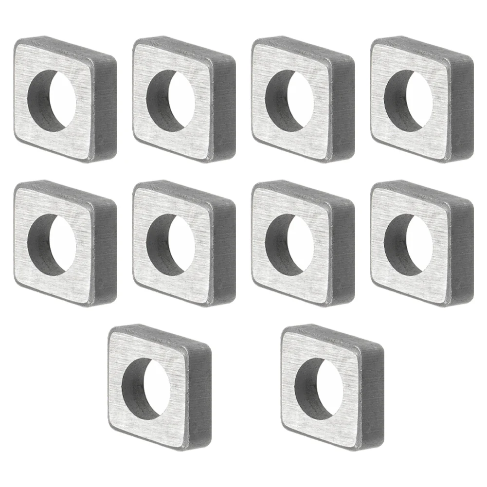 10pcs Carbide Insert Gasket Kit MC1204 Turning Tool Thread Lathe Seats 12.4x4.8mm High Quality Wood CNC Metalworking Supplies
10pcs Carbide Insert Gasket Kit MC1204 Turning Tool Thread Lathe Seats 12.4x4.8mm High Quality Wood CNC Metalworking Supplies