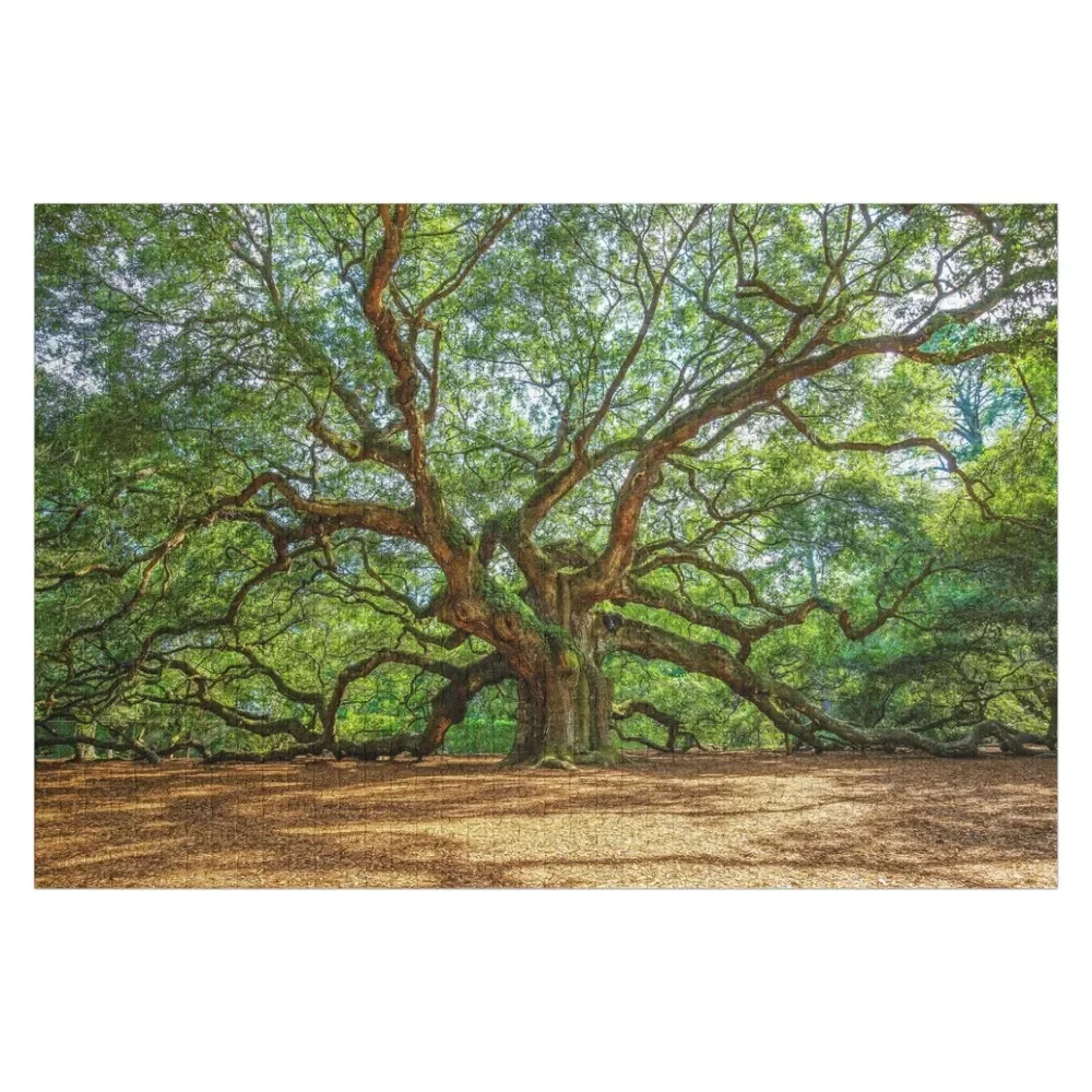 

Angel Oak - Ancient Tree on Johns Island South Carolina Jigsaw Puzzle Custom Name Child Toy Baby Toy Puzzle