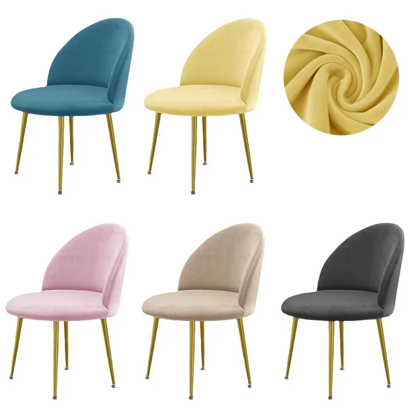 Velvet Duckbill Chair Cover Super Soft Curved Dining Chairs Slipcover Low Back Elastic Seat Covers for Kitchen Hotel Decor 1pc
Velvet Duckbill Chair Cover Super Soft Curved Dining Chairs Slipcover Low Back Elastic Seat Covers for Kitchen Hotel Decor 1pc