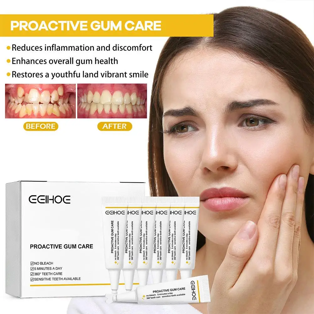7-Day Proactive Gum Treatment Relieve Mouth Periodontal Bad Breat Gum Antibacteria Pain Treatment Oral Bleeding Clean Care K7L4
7-Day Proactive Gum Treatment Relieve Mouth Periodontal Bad Breat Gum Antibacteria Pain Treatment Oral Bleeding Clean Care K7L4