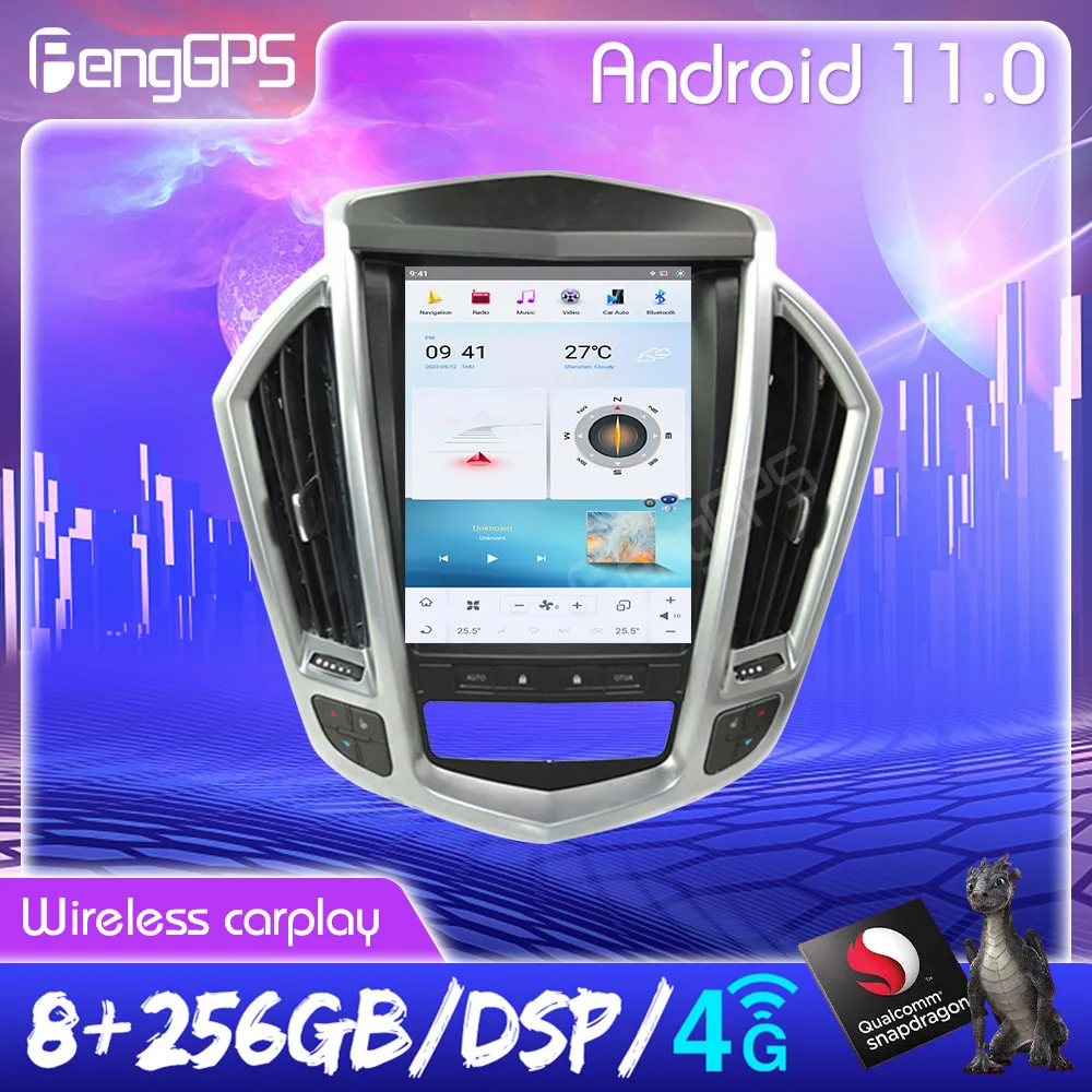 8+256GB Android 11 Auto For Cadillac SRX 2009-2012 Stereo Tesla Screen Style Car Radio Multimedia Player GPS Navigation Headunit
8+256GB Android 11 Auto For Cadillac SRX 2009-2012 Stereo Tesla Screen Style Car Radio Multimedia Player GPS Navigation Headunit