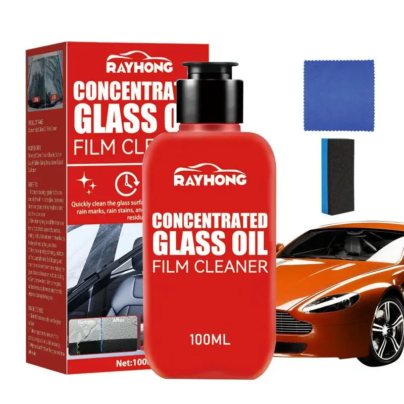 Glass Oil Film Remover Car Window Cleaner AIVC Windshield Polishing Compound Water Stain Removal Paste with Sponge and Towel
Glass Oil Film Remover Car Window Cleaner AIVC Windshield Polishing Compound Water Stain Removal Paste with Sponge and Towel
