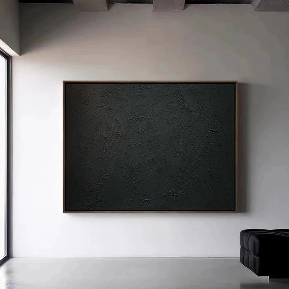 Modern Minimalist Abstract Black Wall Art Painting On Canvas Handmade Thick Texture Abstract Painting Black Artwork Home Decor
Modern Minimalist Abstract Black Wall Art Painting On Canvas Handmade Thick Texture Abstract Painting Black Artwork Home Decor