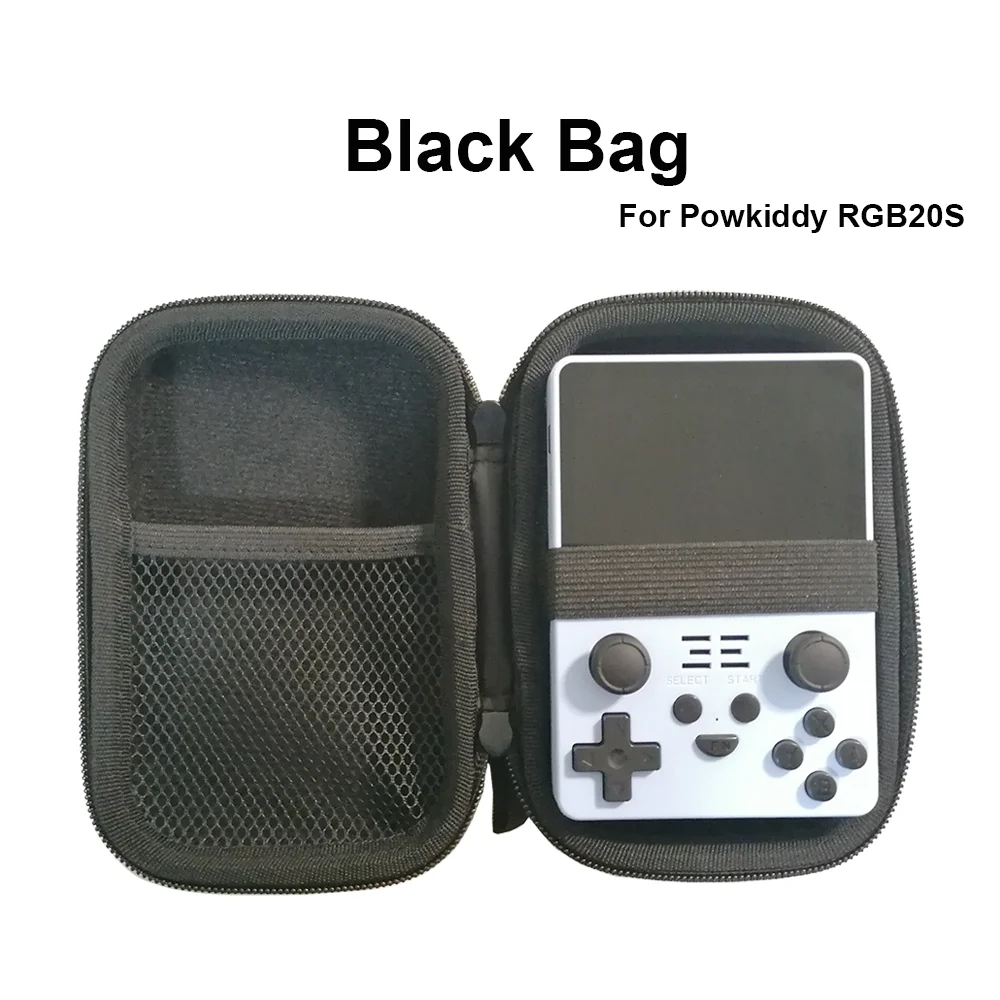 Черная сумка Powkiddy RGB20S 3,5 дюймовый экран портативная игровая консоль Портативная сумка с защитой RGB20S
Черная сумка Powkiddy RGB20S 3,5 дюймовый экран портативная игровая консоль Портативная сумка с защитой RGB20S