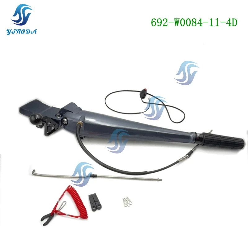 692-W0084 Steering Tiller Handle Assembly For Yamaha Outboard Motor 2T Parsun 85HP 2T 688 85AET 692-W0084-11-4D
692-W0084 Steering Tiller Handle Assembly For Yamaha Outboard Motor 2T Parsun 85HP 2T 688 85AET 692-W0084-11-4D