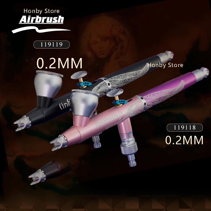 New Airbrush For HARDER&STEENBECK Infinity 119118/119119 0.2mm Caliber Airbrush High Precision Model Production Spraying DIY
New Airbrush For HARDER&STEENBECK Infinity 119118/119119 0.2mm Caliber Airbrush High Precision Model Production Spraying DIY
