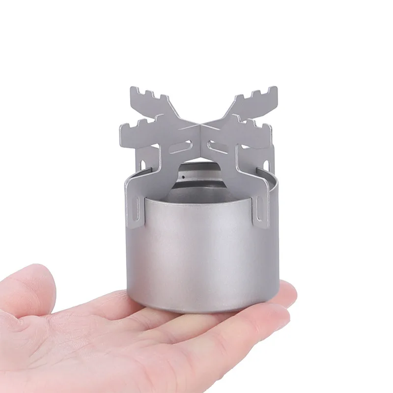 Alcohol Stove Lightweight Titanium Liquid Spirit Alcohol Stove Furnace for Outdoor Camping Backpacking Hiking
Alcohol Stove Lightweight Titanium Liquid Spirit Alcohol Stove Furnace for Outdoor Camping Backpacking Hiking