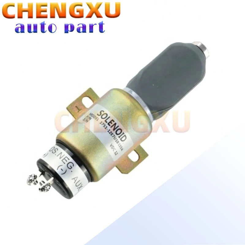 1751-12E7U1B1S5A High Quality 12V Fuel Shutoff Solenoid Valve for Cummins Engine
1751-12E7U1B1S5A High Quality 12V Fuel Shutoff Solenoid Valve for Cummins Engine