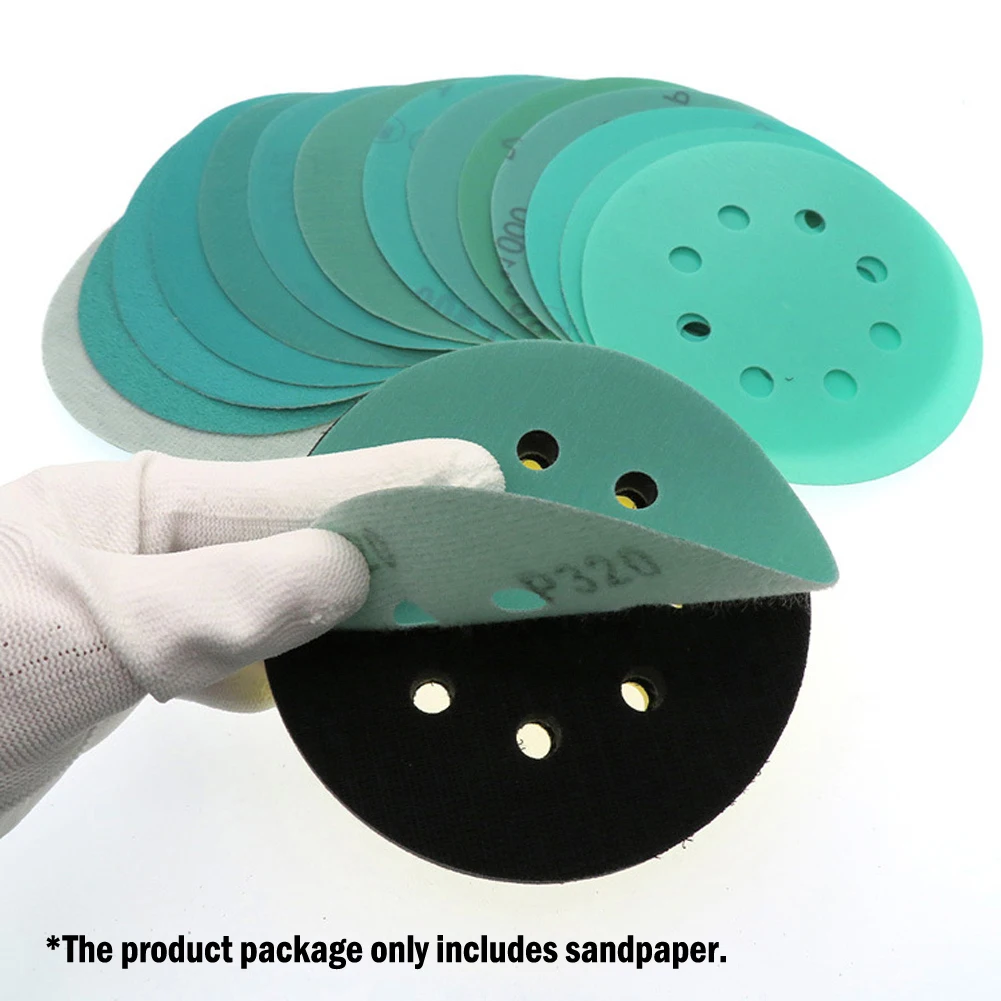 5Inch 8Hole Sanding Discs Hook & Loop Wet Dry PET Film Green Sandpaper Polishing Home Polishing Tool Replacement Accessories
5Inch 8Hole Sanding Discs Hook & Loop Wet Dry PET Film Green Sandpaper Polishing Home Polishing Tool Replacement Accessories