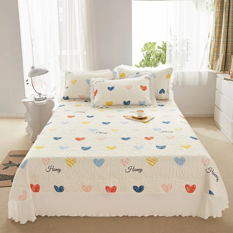 240x260cm Mattress Cover Korean Lace Print Bed Sheet Lightweight Soft Bedspread Fiber Bedspread Winter Blanket Queen King Size
240x260cm Mattress Cover Korean Lace Print Bed Sheet Lightweight Soft Bedspread Fiber Bedspread Winter Blanket Queen King Size