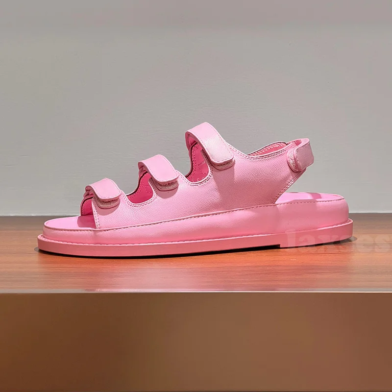 Summer 2024 Walk Show New Style Women Sandals Solid Colors Upper Female Beach Shoes Simplicity Versatile Sandals
Summer 2024 Walk Show New Style Women Sandals Solid Colors Upper Female Beach Shoes Simplicity Versatile Sandals