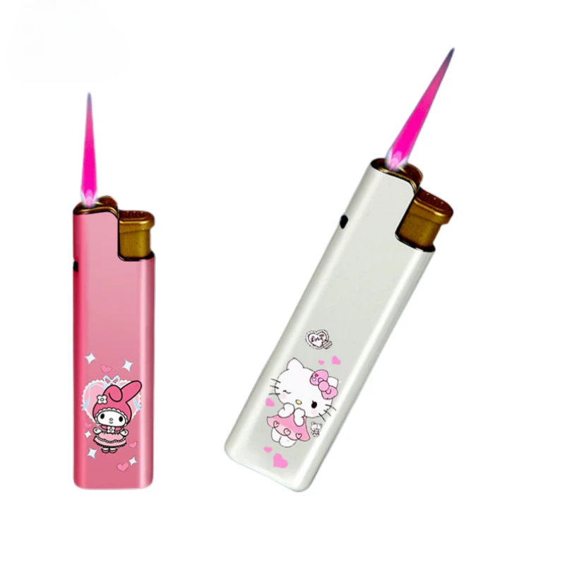 Ветрозащитная Зажигалка Hello Kitty Kuromi My melody Lotso с мультяшным розовым пламенем KTV Kawaii прямая зажигалка подарок
Ветрозащитная Зажигалка Hello Kitty Kuromi My melody Lotso с мультяшным розовым пламенем KTV Kawaii прямая зажигалка подарок