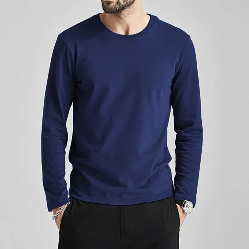 A1952 Herfst T-shirts Mannen Katoen Lange Tees Vrouwen Solid Plain Mannelijke Vrouwelijke Basic Thermische T-shirts Slim Fit
A1952 Herfst T-shirts Mannen Katoen Lange Tees Vrouwen Solid Plain Mannelijke Vrouwelijke Basic Thermische T-shirts Slim Fit