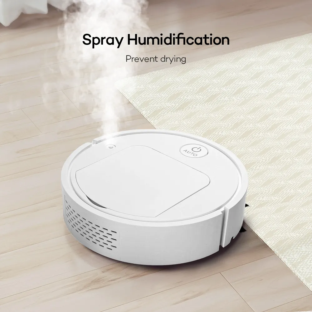 

2024 New 5-in-1 Robot Vacuum Cleaner USB Rechargeable Automatic Cleaning Sweeping Machine Wet Mopping Vacuum Cleaners
