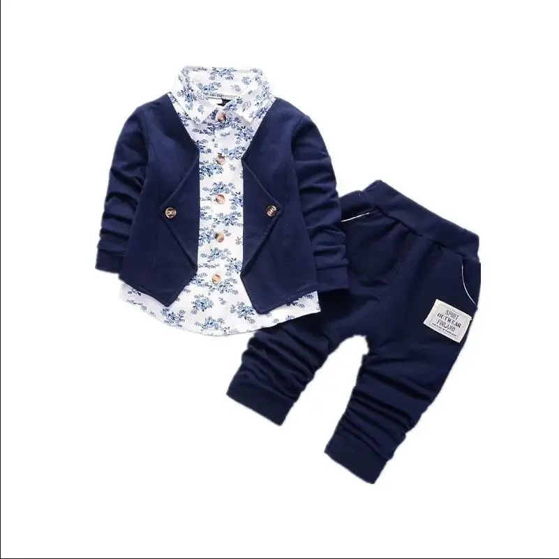 Spring Autumn Baby Boys Girls Cotton Clothes Infant Flower 2Pcs/Set Gentleman Suit Toddler Children Coat Pants Kids Tracksuits
Spring Autumn Baby Boys Girls Cotton Clothes Infant Flower 2Pcs/Set Gentleman Suit Toddler Children Coat Pants Kids Tracksuits
