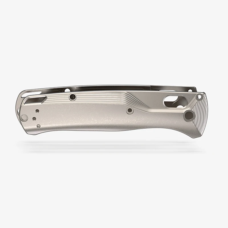 

Custom Made Stonewash Crossfade Titanium Knife Handle Scales for Genuine Benchmade Bugout 535 Knives Grip DIY Make Accessory