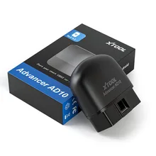 XTOOL AD10 OBD2 Scanner Bluetooth-Compatible ELM327 Wireless Scanner Code Reader Car Fault Detection Diagnostic Scan for Android
XTOOL AD10 OBD2 Scanner Bluetooth-Compatible ELM327 Wireless Scanner Code Reader Car Fault Detection Diagnostic Scan for Android