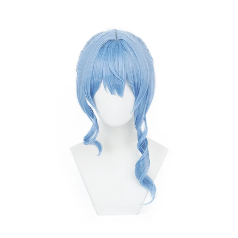 Hoshimati Suisei Cosplay Wig Anime Vtuber Blue Ponytail Heat Resistant Synthetic Hair Halloween Carnival Party Prop 
Hoshimati Suisei Cosplay Wig Anime Vtuber Blue Ponytail Heat Resistant Synthetic Hair Halloween Carnival Party Prop