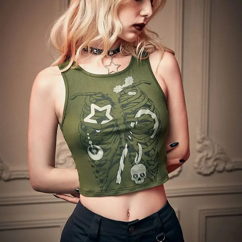 y2k foreign trade 2022 new ins spice small vest T-shirt short women in autumn and winter a render unlined upper garment to coat
y2k foreign trade 2022 new ins spice small vest T-shirt short women in autumn and winter a render unlined upper garment to coat