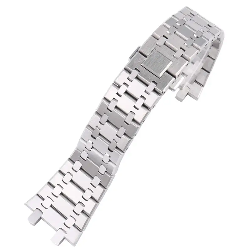 HAODEE For AP Royal Oak Fine steel watch band 15400/26331/15500 men watch chain 26mm 28mm watch band accessories
HAODEE For AP Royal Oak Fine steel watch band 15400/26331/15500 men watch chain 26mm 28mm watch band accessories