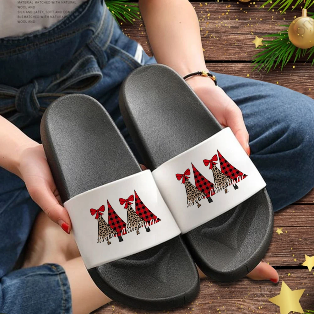 New Merry Christmas Print Slippers Women Slippers Indoor Slippers Outdoor Sandals Lovely Home Slippers Female New Year Gift
New Merry Christmas Print Slippers Women Slippers Indoor Slippers Outdoor Sandals Lovely Home Slippers Female New Year Gift
