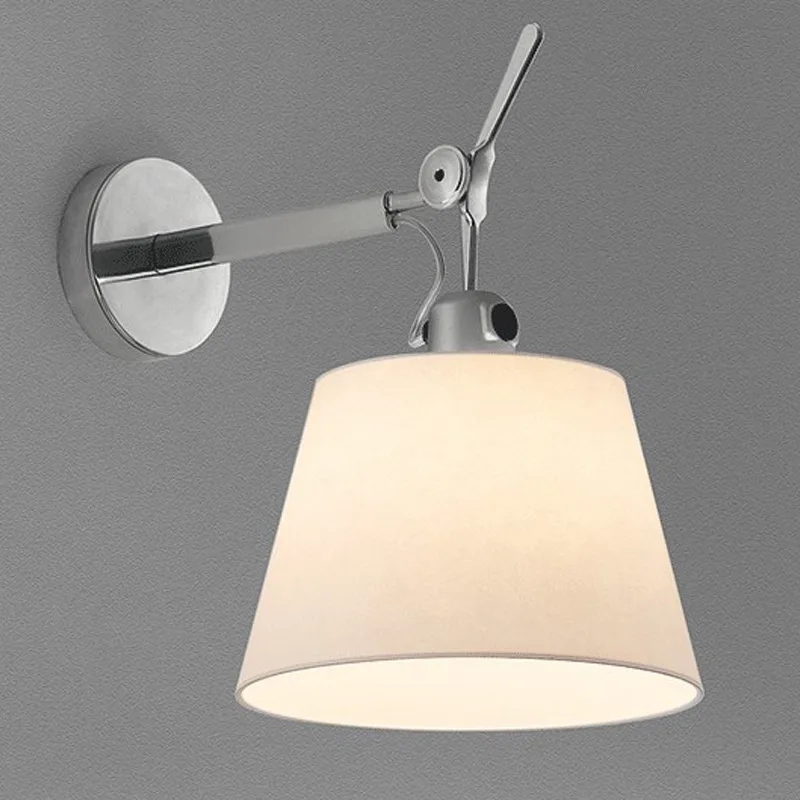 Nordic Modern Chrome Metal Single Wall Lamp Simple Creative Fabric Adjust Bedside Living room Bedroom Decor LED Lighting Fixture
Nordic Modern Chrome Metal Single Wall Lamp Simple Creative Fabric Adjust Bedside Living room Bedroom Decor LED Lighting Fixture