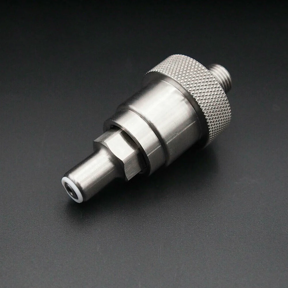 SS-CGA 347 Hand Nut Kit Stainless Steel 1/4in MNPT Handtight Nut 3 In Nipple 3500 PSI Hand Tight Nut for 347 Atmospheric Bottle
SS-CGA 347 Hand Nut Kit Stainless Steel 1/4in MNPT Handtight Nut 3 In Nipple 3500 PSI Hand Tight Nut for 347 Atmospheric Bottle