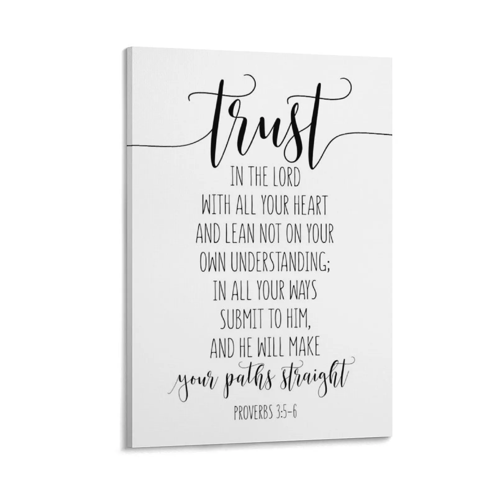 Trust In The Lord With All Your Heart, Proverbs 3:5-6, Bible Verse, Scripture Art Canvas Painting cute room decor
Trust In The Lord With All Your Heart, Proverbs 3:5-6, Bible Verse, Scripture Art Canvas Painting cute room decor