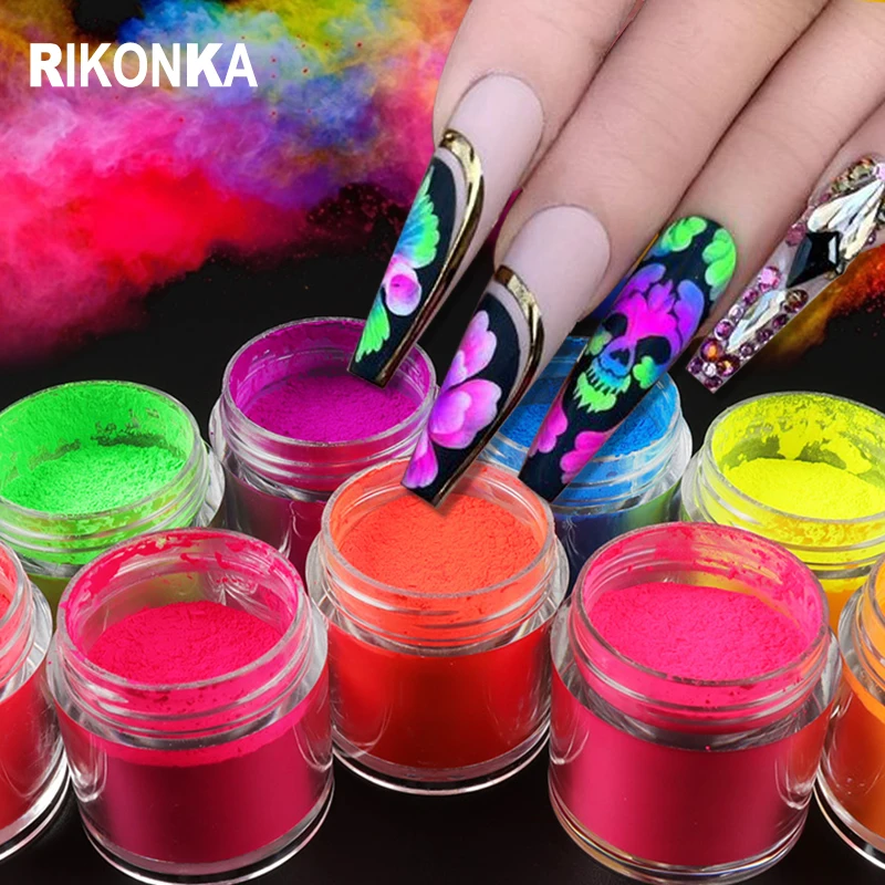 9Pcs Fluorescence Gradient Fine Glitter Powder Set For Manicure Design Summer Colorful Neon Pigment Dust French UV Nails Charms
9Pcs Fluorescence Gradient Fine Glitter Powder Set For Manicure Design Summer Colorful Neon Pigment Dust French UV Nails Charms