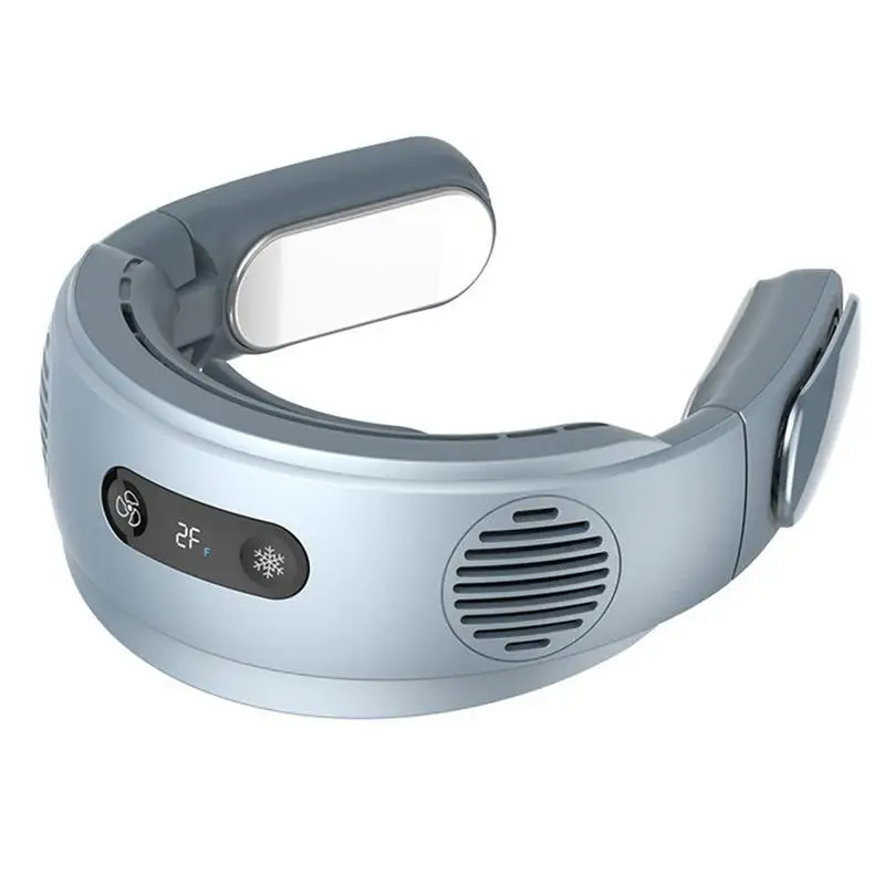 5000mAh Bladeless Neck Fan Personal Bladeless Fans Rechargeable Battery Foldable Cooling Neck Fan 3 Speeds Wearable For Office
5000mAh Bladeless Neck Fan Personal Bladeless Fans Rechargeable Battery Foldable Cooling Neck Fan 3 Speeds Wearable For Office