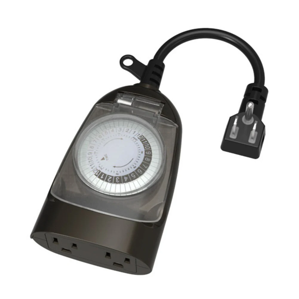 Hour Cycle Timer Hour Mechanical Outdoor Timer For Lights Specifications Modes Weatherproof Convenient Easy To Set
Hour Cycle Timer Hour Mechanical Outdoor Timer For Lights Specifications Modes Weatherproof Convenient Easy To Set