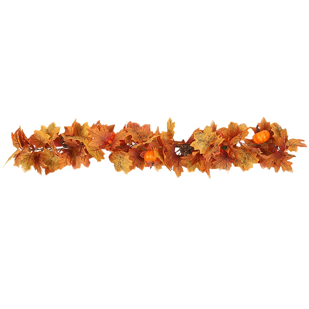 Maple Leaf Garland Artificial Sunflower Pumpkin Autumn Garland Hanging Plant for Wedding Thanksgiving Halloween Garden Decor
Maple Leaf Garland Artificial Sunflower Pumpkin Autumn Garland Hanging Plant for Wedding Thanksgiving Halloween Garden Decor
