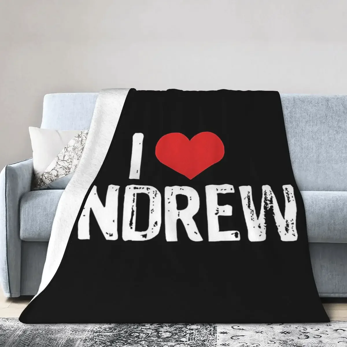 I Love Andrew Blanket Soft Warm Flannel Throw Blanket Bedspread for Bed Living room Picnic Travel Home Couch
I Love Andrew Blanket Soft Warm Flannel Throw Blanket Bedspread for Bed Living room Picnic Travel Home Couch