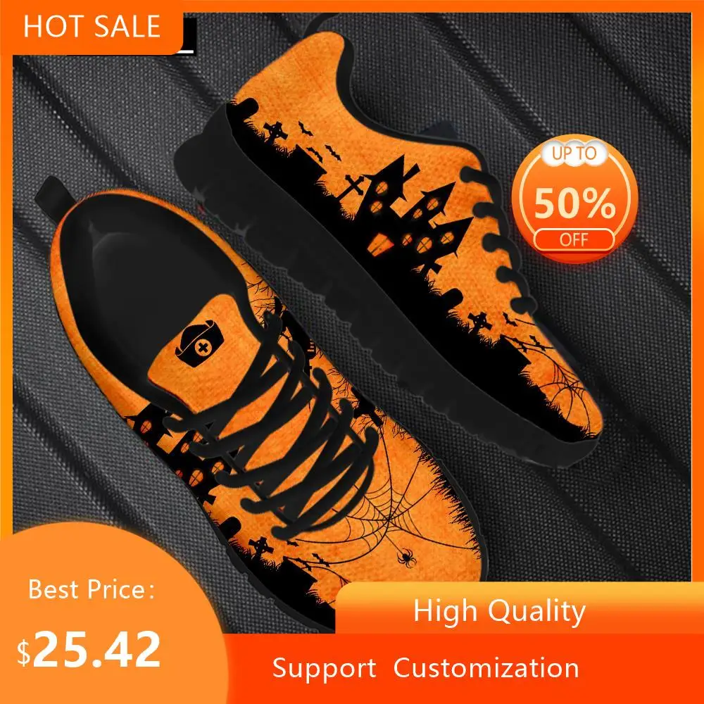 HYCOOL Nurse Halloween Haunted House Print Women Mesh Lace Up Walking Shoes Gym Beathable Platform Running Sneakers Zapatillas
HYCOOL Nurse Halloween Haunted House Print Women Mesh Lace Up Walking Shoes Gym Beathable Platform Running Sneakers Zapatillas